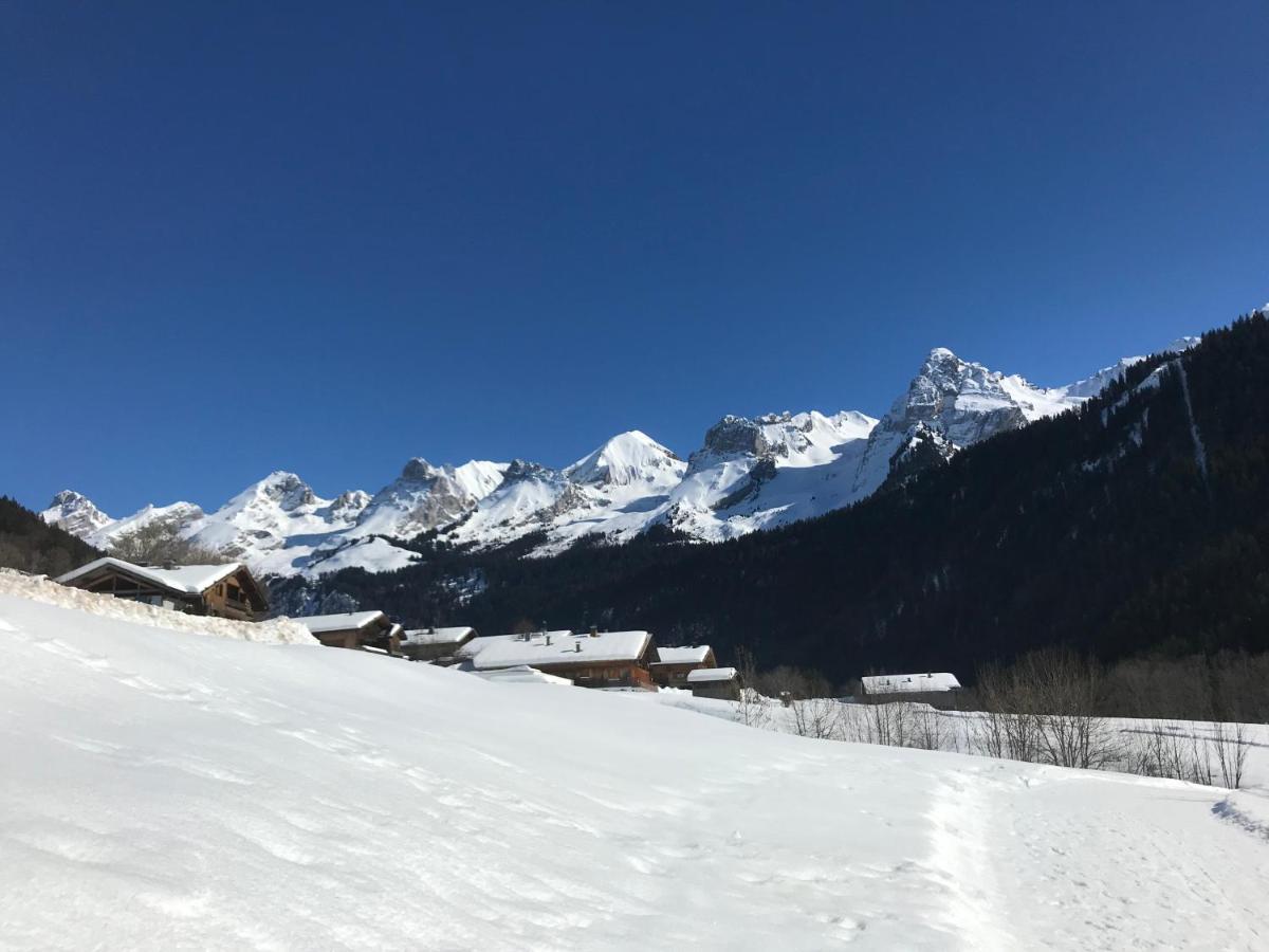 Le Blanc Nordique Villa Le Bouchet-Mont Charvin Exterior foto