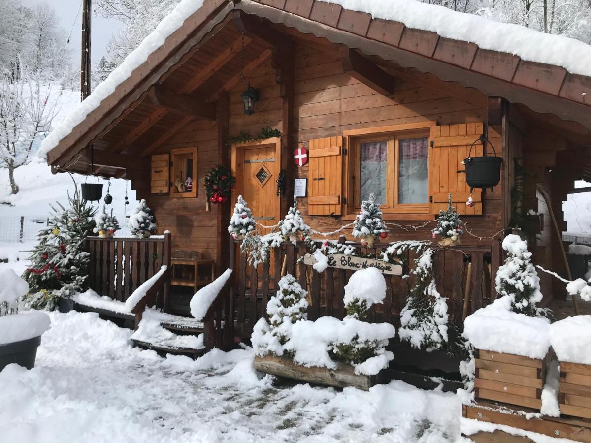 Le Blanc Nordique Villa Le Bouchet-Mont Charvin Exterior foto