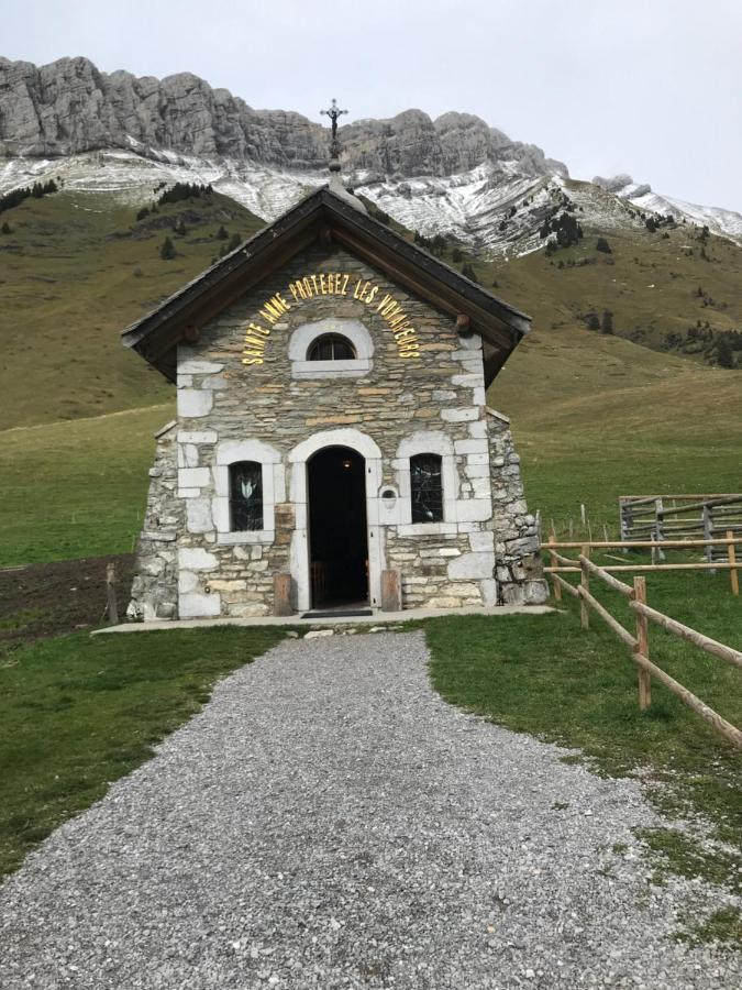 Le Blanc Nordique Villa Le Bouchet-Mont Charvin Exterior foto
