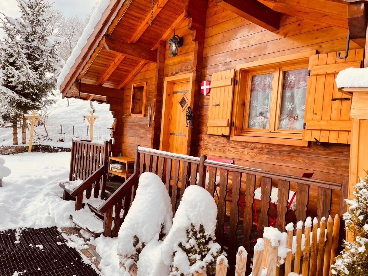Le Blanc Nordique Villa Le Bouchet-Mont Charvin Exterior foto