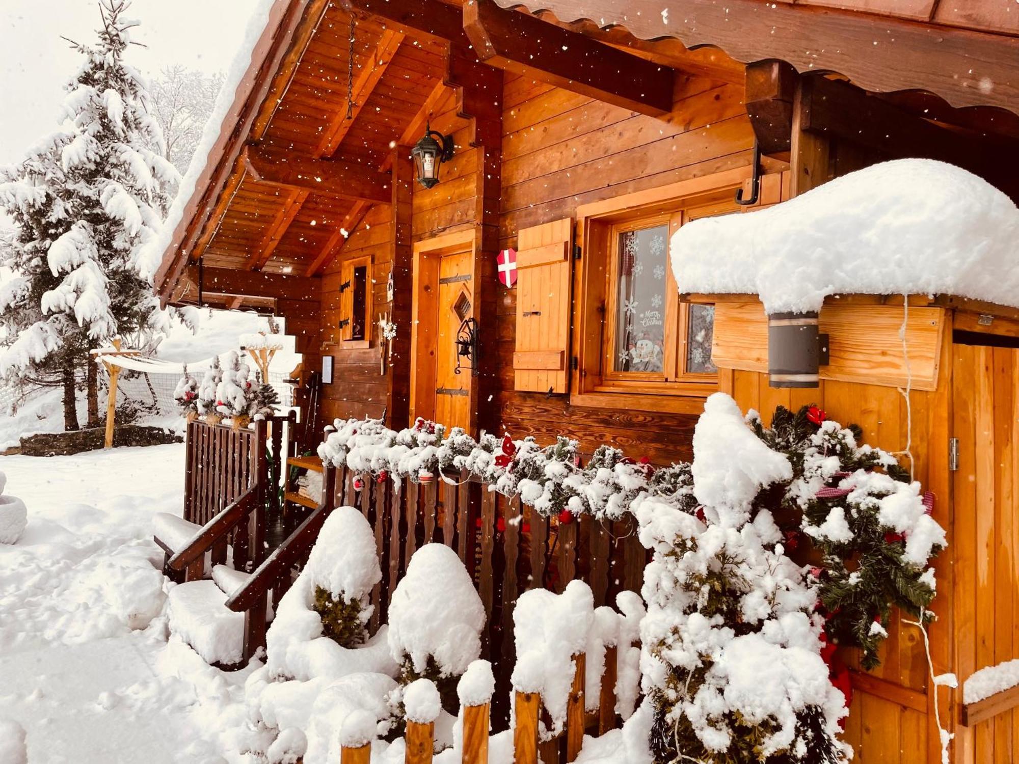 Le Blanc Nordique Villa Le Bouchet-Mont Charvin Exterior foto